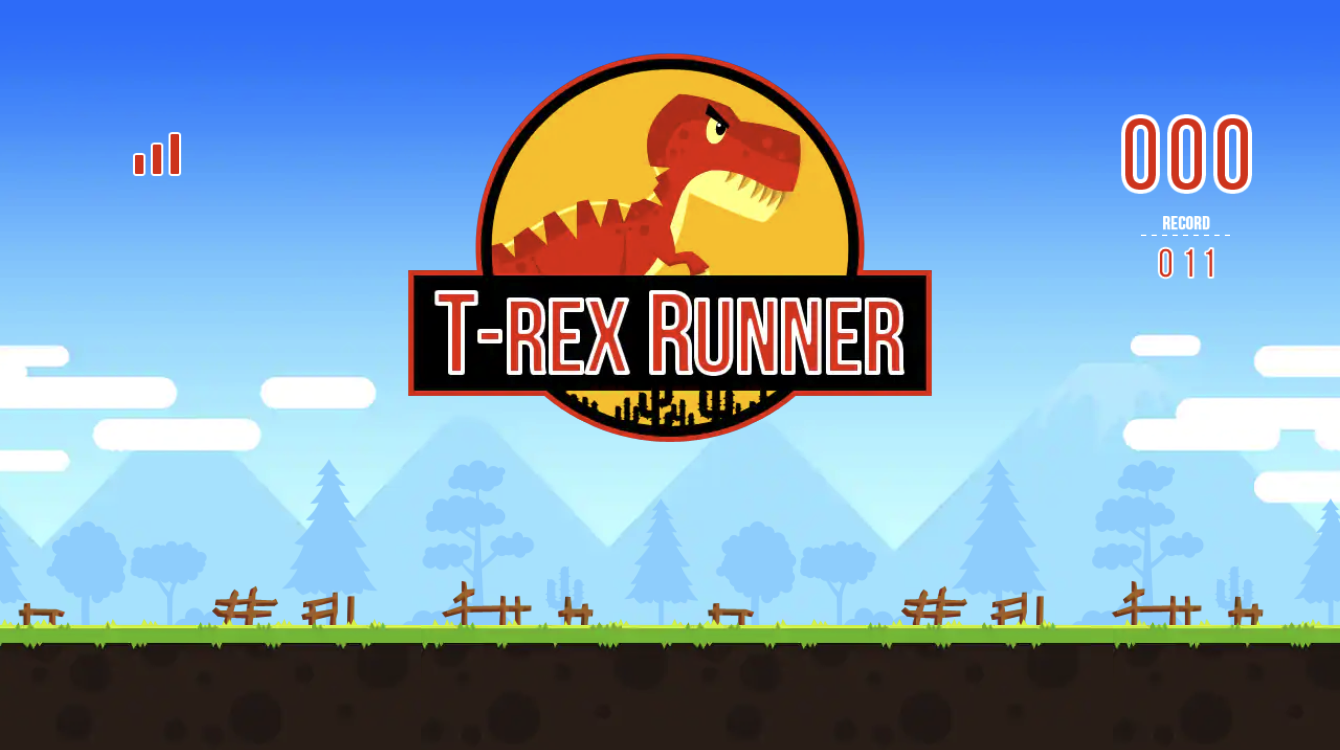 T-Rex Runner For Kids